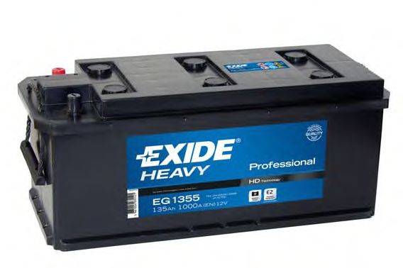 Стартерная аккумуляторная батарея; Стартерная аккумуляторная батарея EXIDE EG1355