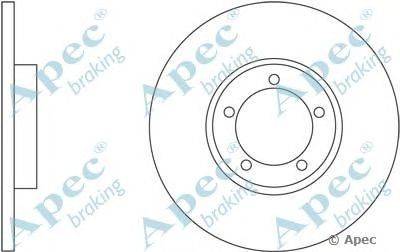 Тормозной диск APEC braking DSK2470