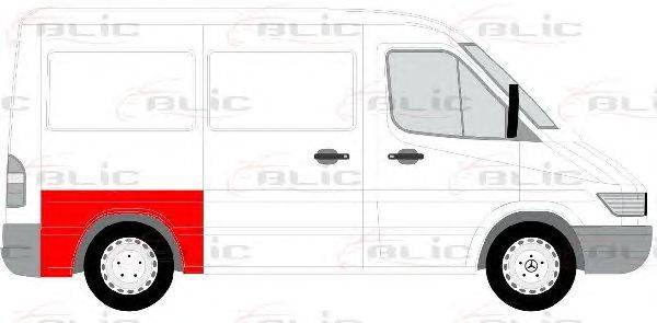 Крыло BLIC 6504-01-3546532P