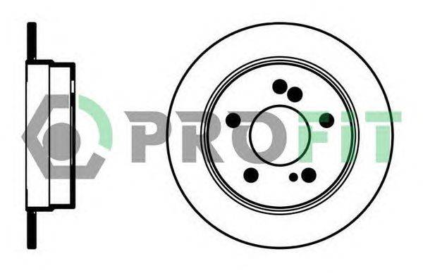Тормозной диск PROFIT 50100122