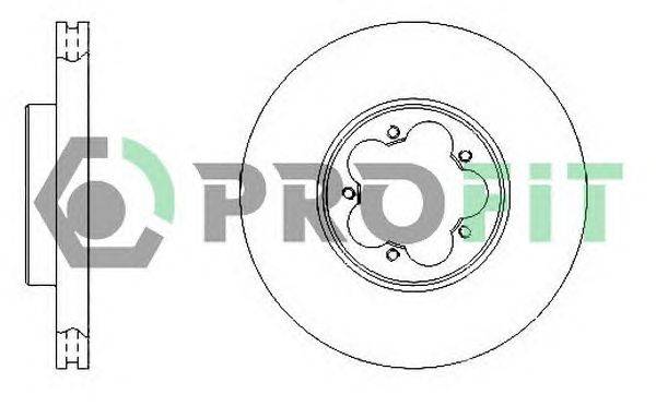 Тормозной диск PROFIT 50101555