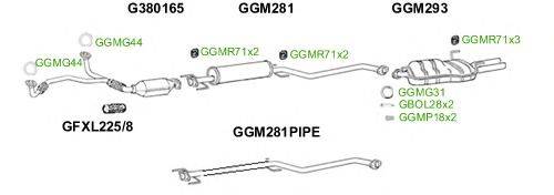 Система выпуска ОГ GT Exhaust 2677