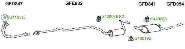Система выпуска ОГ GT Exhaust 9280