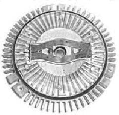 Сцепление, вентилятор радиатора VAN WEZEL 3020739