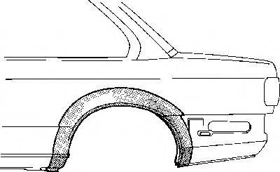 Боковина VAN WEZEL 0620146