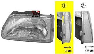 Основная фара VAN WEZEL 5322942