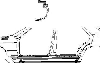 Накладка порога BINDER 3511013