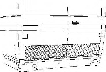 Задняя дверь VAN WEZEL 3050149