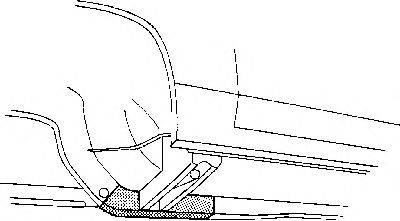 Лонжерон VAN WEZEL 3757328