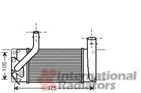 Интеркулер VAN WEZEL 53004566