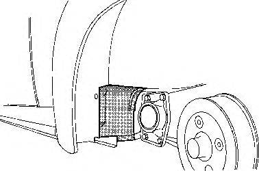 Колесная ниша VAN WEZEL 5801469