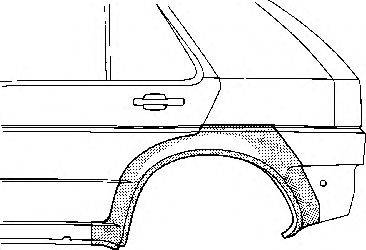 Боковина VAN WEZEL 5812148