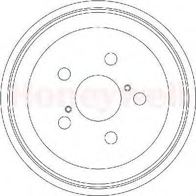 Тормозной барабан OMC 100472