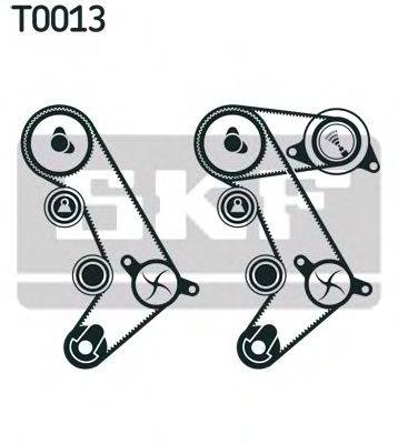 Комплект ремня ГРМ SKF VKM 11045