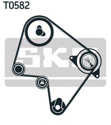 Комплект ремня ГРМ SKF VKMS 96010