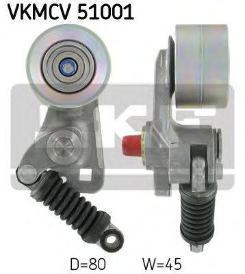 Натяжной ролик, поликлиновой  ремень SKF VKMCV51001