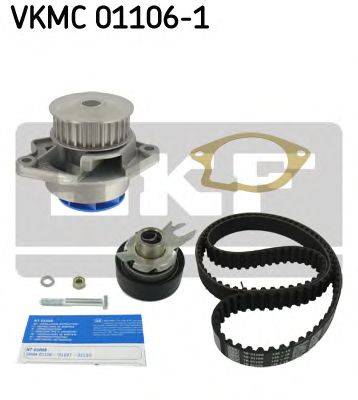 Водяной насос + комплект зубчатого ремня SKF VKMC011061