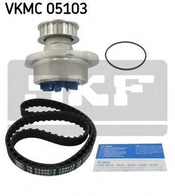 Водяной насос + комплект зубчатого ремня SKF VKMC05103