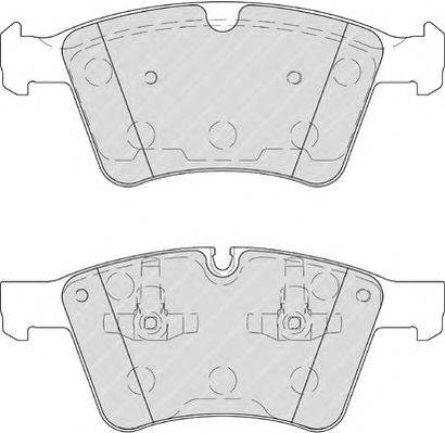 Комплект тормозных колодок, дисковый тормоз FERODO 24151