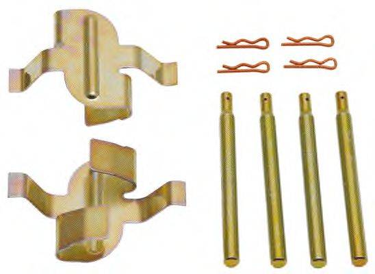 Комплектующие, колодки дискового тормоза PEX 1143