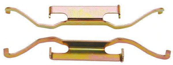 Комплектующие, колодки дискового тормоза PEX 1148