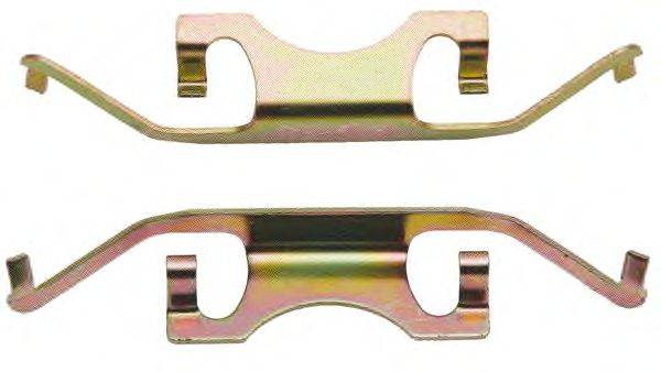 Комплектующие, колодки дискового тормоза PEX 1241