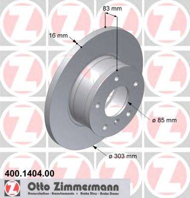 Тормозной диск ZIMMERMANN 400140400