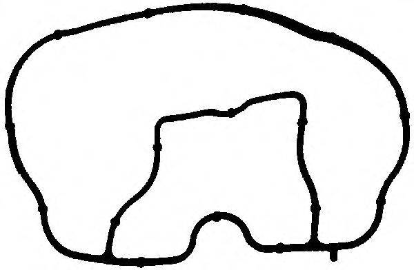 Прокладка, впускной коллектор GLASER X88316-01