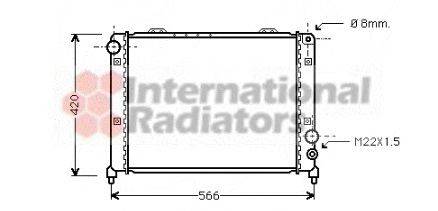 Радиатор, охлаждение двигателя SCHLIECKMANN 60012035