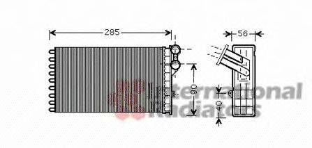 Теплообменник, отопление салона SCHLIECKMANN 60096239