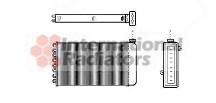 Теплообменник, отопление салона SCHLIECKMANN 60026057