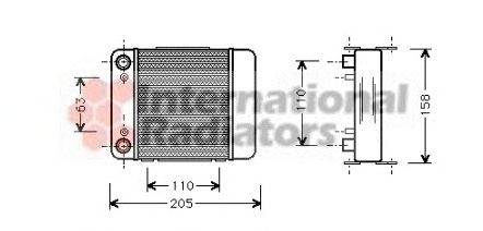 масляный радиатор, двигательное масло SCHLIECKMANN 60033147