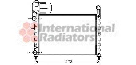 Радиатор, охлаждение двигателя SCHLIECKMANN 60172101