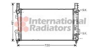 Радиатор, охлаждение двигателя SCHLIECKMANN 60302364