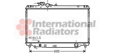 Радиатор, охлаждение двигателя SCHLIECKMANN 60532347