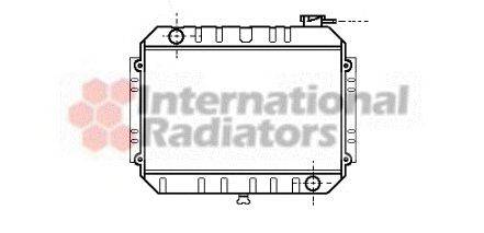 Радиатор, охлаждение двигателя SCHLIECKMANN 60272040