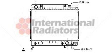 Радиатор, охлаждение двигателя SCHLIECKMANN 60302041