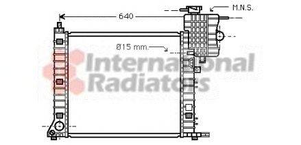 Радиатор, охлаждение двигателя SCHLIECKMANN 60302264