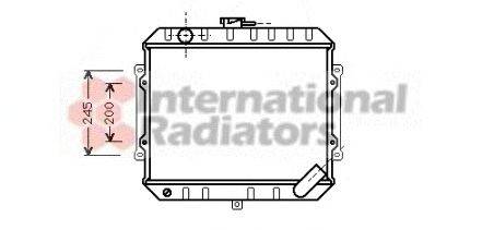 Радиатор, охлаждение двигателя SCHLIECKMANN 60322004