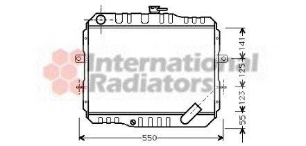 Радиатор, охлаждение двигателя SCHLIECKMANN 60322061