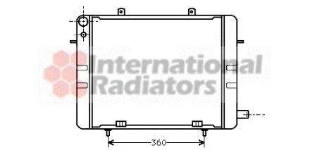 Радиатор, охлаждение двигателя SCHLIECKMANN 60372044