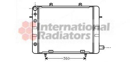 Радиатор, охлаждение двигателя SCHLIECKMANN 60372058
