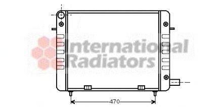 Радиатор, охлаждение двигателя SCHLIECKMANN 60372110