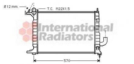 Радиатор, охлаждение двигателя SCHLIECKMANN 60372218
