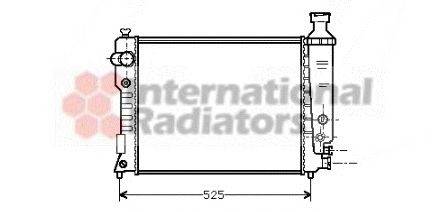 Радиатор, охлаждение двигателя SCHLIECKMANN 60402124