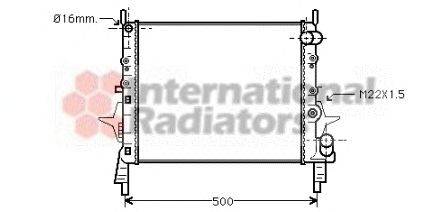 Радиатор, охлаждение двигателя SCHLIECKMANN 60432158