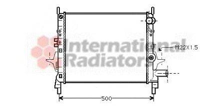 Радиатор, охлаждение двигателя SCHLIECKMANN 60432206