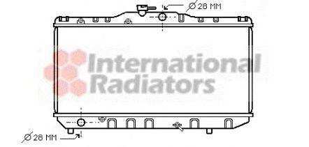 Радиатор, охлаждение двигателя SCHLIECKMANN 60532051