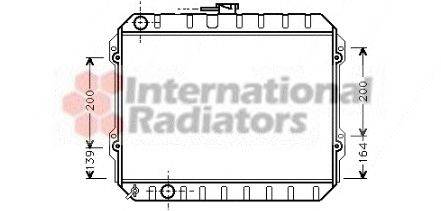 Радиатор, охлаждение двигателя SCHLIECKMANN 60532170