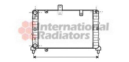 Радиатор, охлаждение двигателя SCHLIECKMANN 60732025
